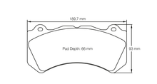 Pagid RS29 GT-R Brake Pads (Front)