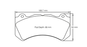 Pagid RS29 GT-R Brake Pads (Front)