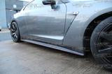 4SRC R35 Z Style Carbon Replacement Side Skirts