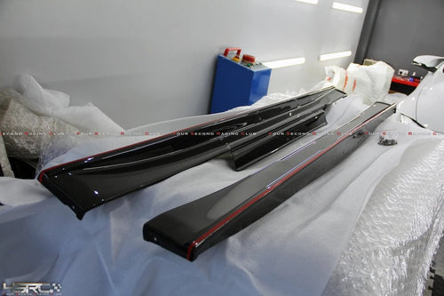 4SRC R35 Z Style Carbon Replacement Side Skirts